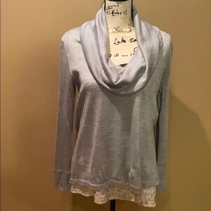 White House Black‎ Market cowl neck sweater S